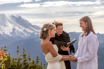 Nathan and Laura Crystal Mountain Summer Wedding